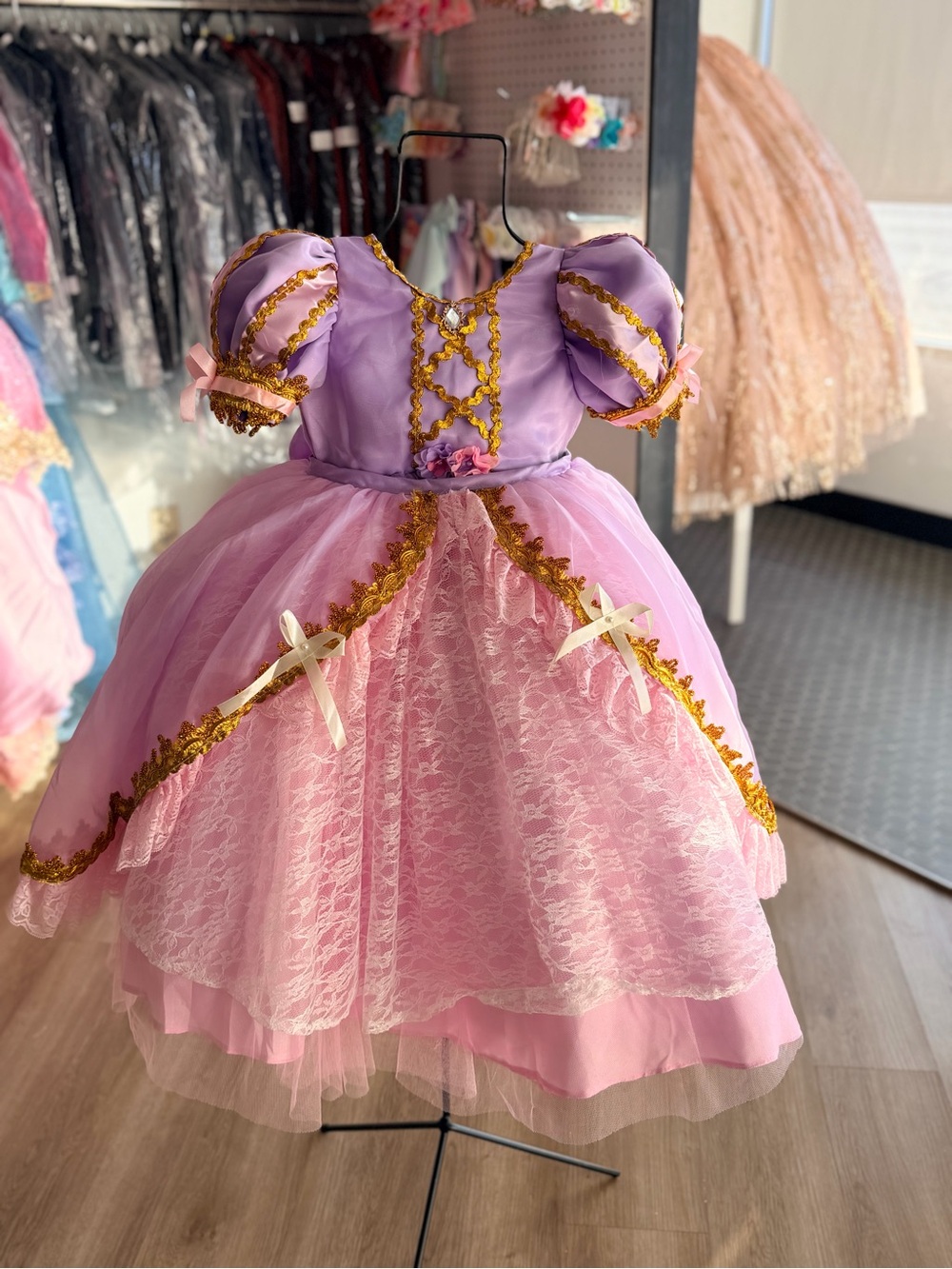 Rupunzel princess 2 in one Formal dress